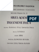 Actividad Número 2 Práctica de Nivelación Trigonométrica