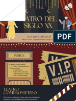 El Teatro Del Siglo XX