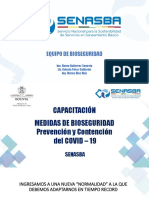 Medidas bioseguridad SENASBA COVID