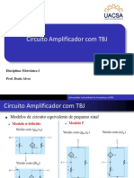 Circuito Amplificador com TBJ: Modelos e Características
