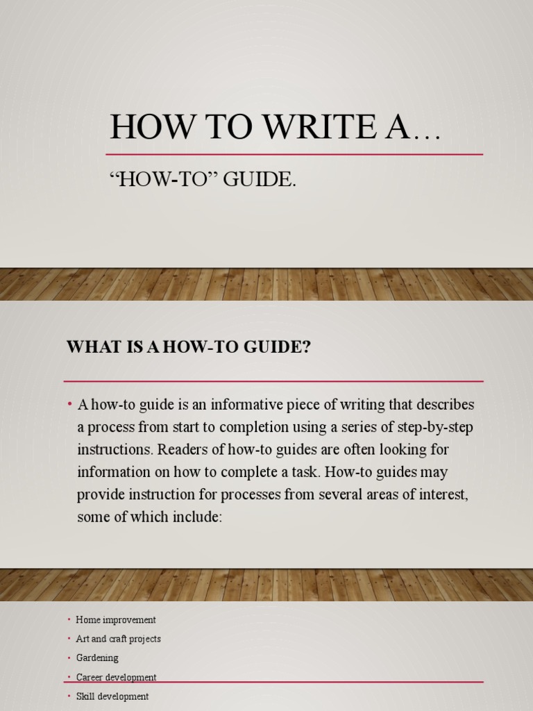 How To Write A | PDF | Proofreading | Communication