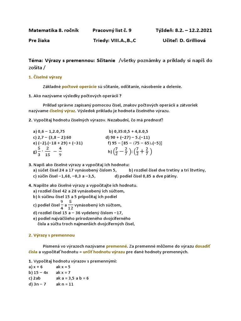 MAT8 PL9 Ziak | PDF