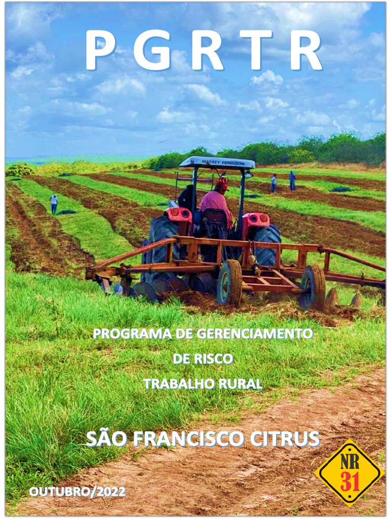 PGRTR: Gestão de Riscos no Trabalho Rural | PDF | Planejamento