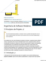 Cap. 5 Princípios de Projeto - Engenharia de Software Moderna