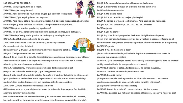 La Guarida de las Brujas y el Zapatero | PDF