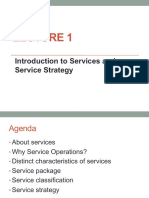 Lecture 1-2 Introduction To Services and Service Strategy