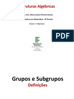Slides Grupos Subgrupos