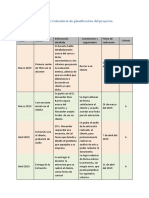 Crit C Calendario Del Proyecto