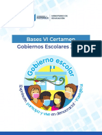 Bases Gobierno Escolar 2022