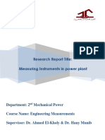 Measurments Report111