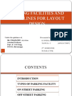 Parking Facilities Layout Design Guidelines