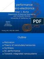 AC Performance of Nano - Electronics