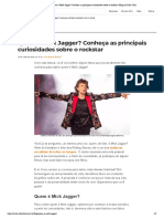 Quem É Mick Jagger - Conheça As Principais Curiosidades Sobre o Rockstar - Blog Do Cifra Club