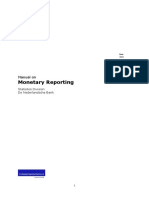 Monetary Reporting Manual