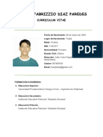 CV Franco Díaz