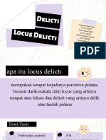 Locus Delcti