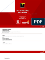 Estadísticas de Oferta y Demanda Del Sistema Integrado de Transporte Público SITP Abril 2022