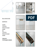 PDF Mesa o Escritorio Aluminio Vidrio