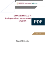 Cuadernillo 4 Independent Communication in en