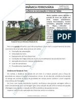 Dinâmica Ferroviária - Capítulo 8 - Paradas - Influência Da Inclinação e Tipos de Trem