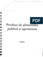 (Prof. Radu Moraru) Produse de Alimentație Publica Si Agroturism