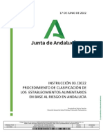 Instruccion 3 - 2022 Procedimiento Clasificacion Riesgos Establecimientos Alimentarios (F)