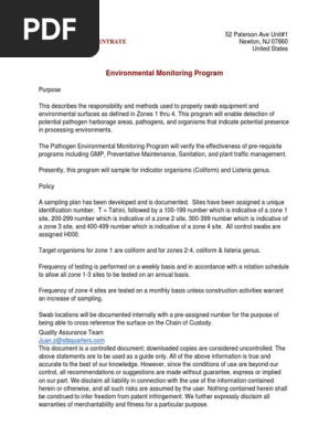 Environmental Policy