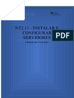 Nt2.11 - Instalar e Configurar Servidores