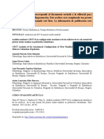 Art. 10. Análisis Mediante CBCT de La Configuración Anatómica de Los Orificios de La Raíz Mesial Del Primer Molar Maxilar en Población Colombiana