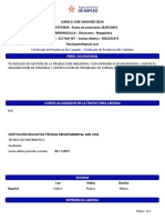 Certificado de Residencia No Cargado - Certificado de Residencia No Validado