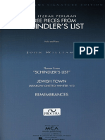 Schindlers List for Violin+Piano