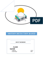 Basic Electronics End Semester Project Report