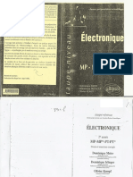 Electronique - MP - PT - Taupe niveau