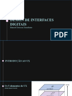 Design de Interfaces Digitais Aula 3