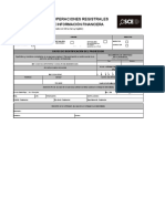 Solicitud de Actualización de Información Financiera - Formato Excel
