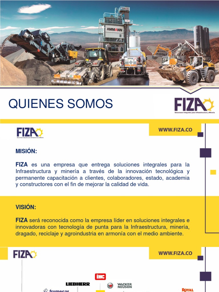 Presentación General FIZA 2022 (Mayo) | PDF | Hormigón | Materiales