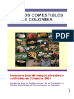 HONGOS COMESTIBLES DE COLOMBIA