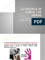 La Violencia de Pareja y de Género