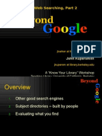 BeyondGoogle-EvaluationWeb