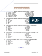 Ejercicios Factores Conversion - A