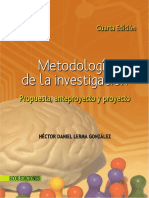 LIBRO DE METODOLOGIA DE LA INVESTIGACION Lerma