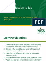 Chapter 3 Taxation Overview