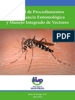 Manual de Procedimientos de Vigilancia Entomológica y Manejo Integrado de Vectores