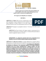 Proyecto de Ley Orgánica TOPES SALARIALES - Final