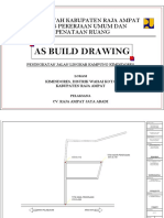 As Build Drawing