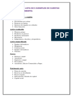 Elabora Una Lista de 5 Ejemplos de Cuentas Por Cada Elementos05