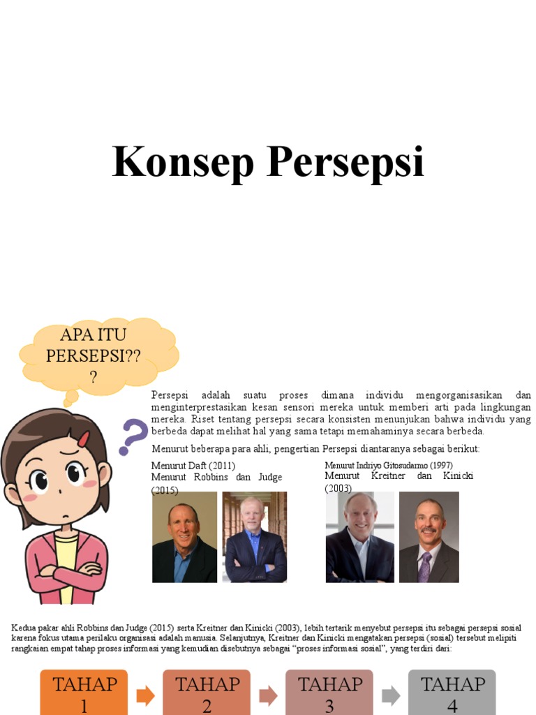 Memahami Konsep dan Teori Persepsi | PDF