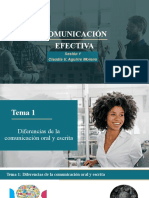 Comunicación Efectiva - Universidad TecMilenio