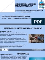 Materiales, Instrumentos y Equipos de Microbiología