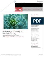 Foreword to Creating an Ecological Society | MR Online